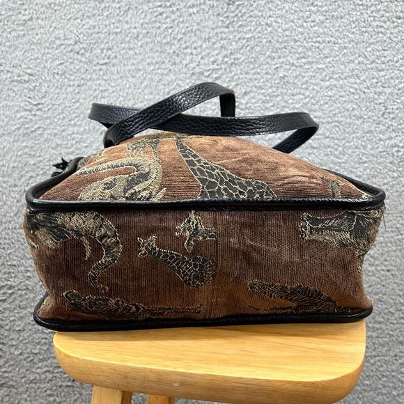 Vintage Tapestry Elephant Tote Bag Granny Shoulder Purse Fairy Grunge Aesthetic - Picture 7 of 9